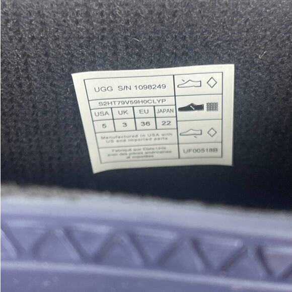 Ugg Shelby Matte Navy Rain Boots Women’s Size 5 (S/N 1098249) - Picture 10 of 11